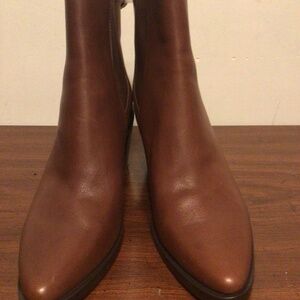 MADEWELL Chunky heel ankle boots with pointed toe SZ 9 1/2